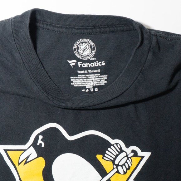 ✨3/$25✨ Pittsburg Penguins Boys Long Sleeve T-Shirt - S - Picture 5 of 5